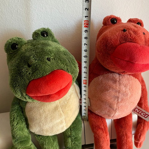 Nici Design Frog Soft Toys like new