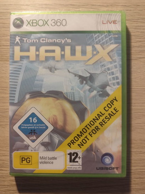 Tom Clancy's H.A.W.X. Promotional Copy σφραγισμένο παιχνίδι Xbox 360