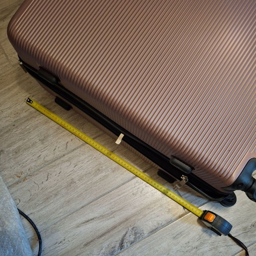 Carpisa suitcase, pink, 59x42 cm