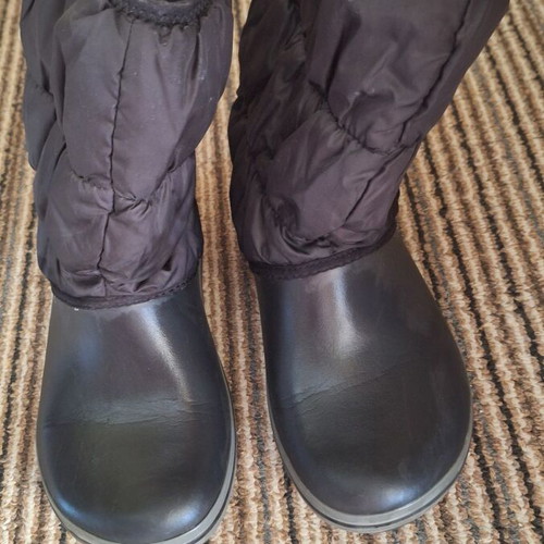 Crocs women's boots like new, size 38, black