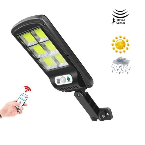 Solar Spotlight 30W IP65 Waterproof with Motion and Light Sensor, Remote, Pack of 5