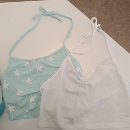 Bershka stock tops new, pack of 60, multicolor