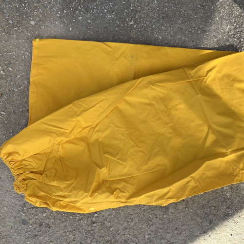 Waterproof suit XL new, yellow color