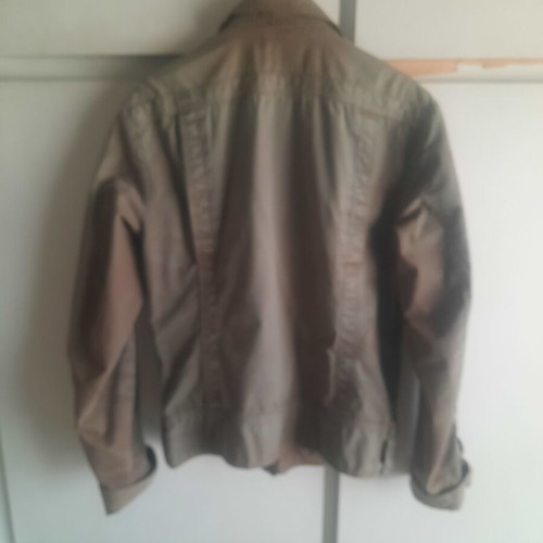 Diesel green jacket used, military style with many pockets