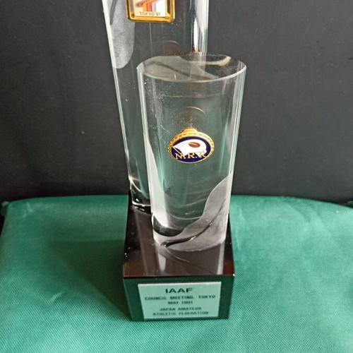 IAAF Council Meeting Tokyo 1991 Award like new, official sports memorabilia
