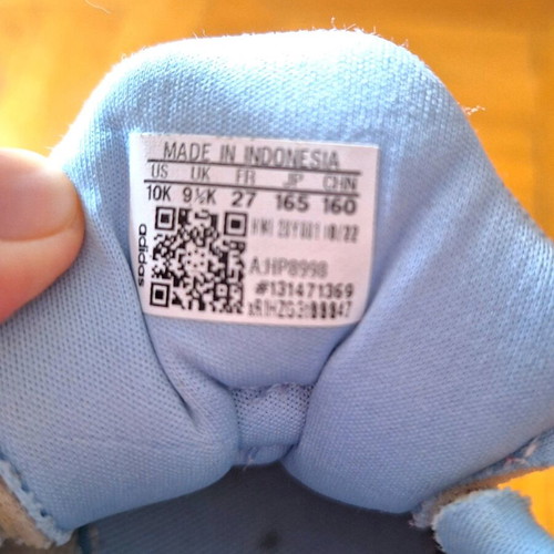 Adidas Moana kids sport shoes used, size 27, turquoise
