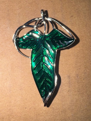 Καρφίτσα Leaf of Lorien Lord of the Rings σαν καινούργιο
