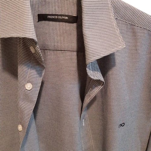 Prince Oliver Men's Shirt like new, size M, gray blue