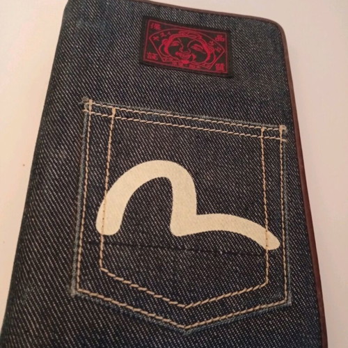 EVISU DENIM  Organizer/agenda/Notebook RARE ITEM