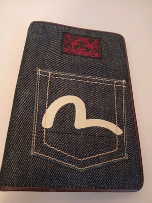 EVISU DENIM  Organizer/agenda/Notebook RARE ITEM
