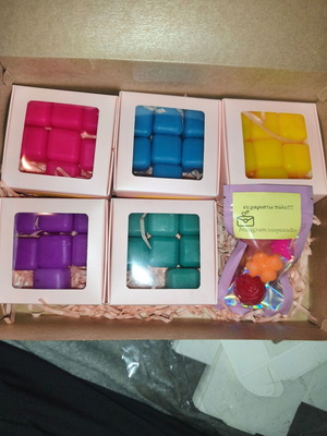 Wax melts 80 pieces assorted scents