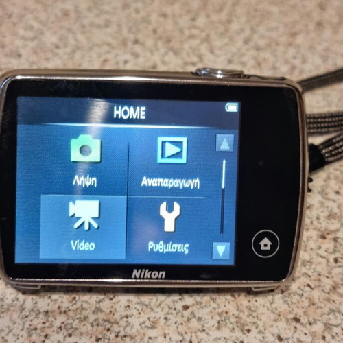 Nikon Coolpix S01 camera used, 10MP, 3x optical zoom