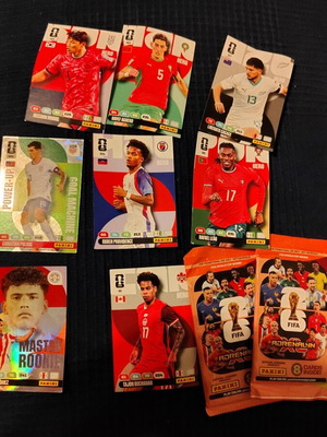 Panini Adrenalyn card pack with 8 cards and 2 sealed packets like new