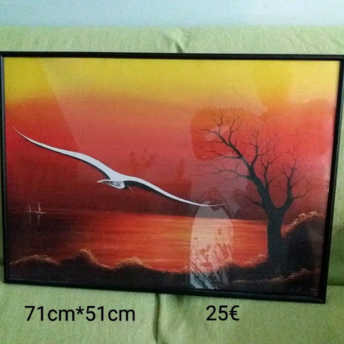 Paintings used with frames and borders