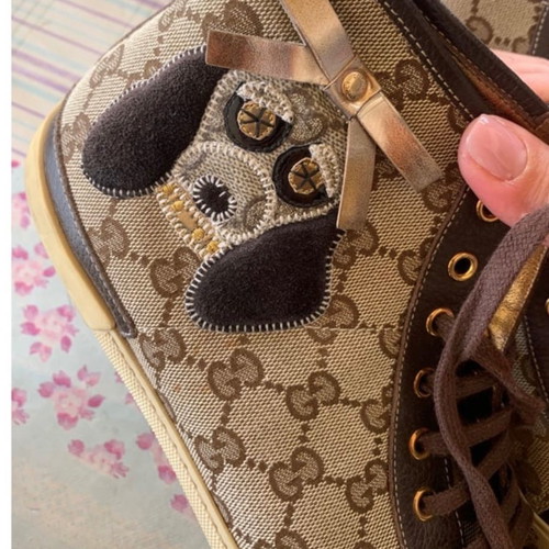 Gucci shoes used, size 41, brown boots