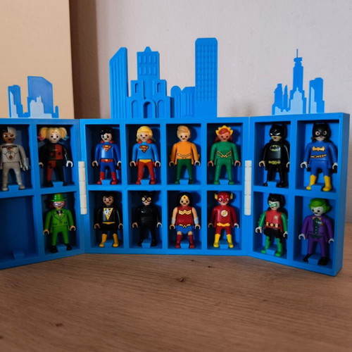3D Printed DC Comics Collectible Figure Display Case new