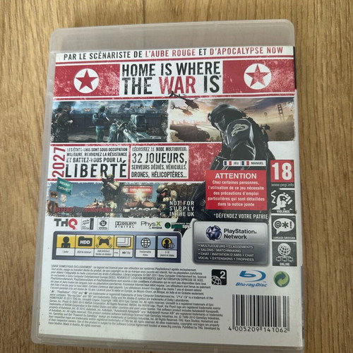 Homefront PlayStation 3 (PS3) used action shooter