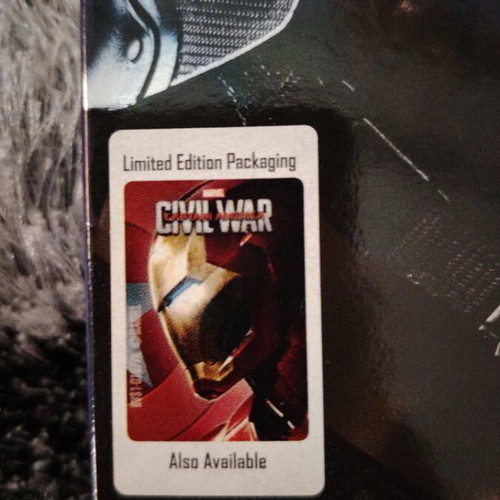Captain America Civil War Blu-Ray σαν καινούργιο, δράσης περιπέτεια