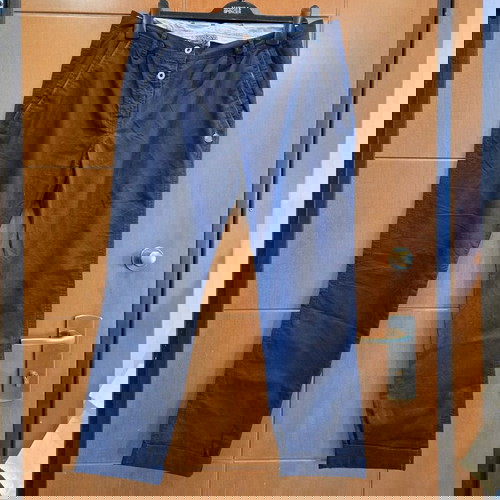 Attrattivo καλοκαιρινό παντελόνι σαν καινούργιο, μπλε, μέγεθος L-XL με ελάττωμα