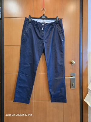 Attrattivo καλοκαιρινό παντελόνι σαν καινούργιο, μπλε, μέγεθος L-XL με ελάττωμα