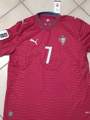 Portugal National Team Home Jersey 2026 World Cup Cristiano Ronaldo 7 Puma