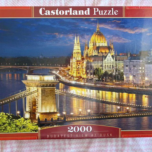 Castorland Puzzle 2000 pieces Budapest View at Dusk new