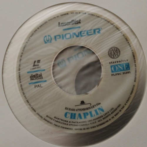 Chaplin LaserDisc special edition like new, drama