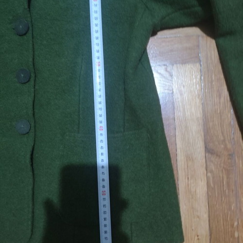 Rossopuro green jacket 100% wool new, size M