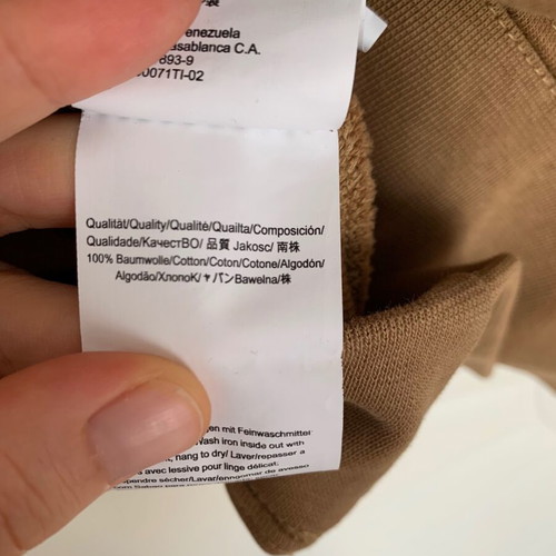Hugo Boss sweatshirt new, beige and brown, size XXL