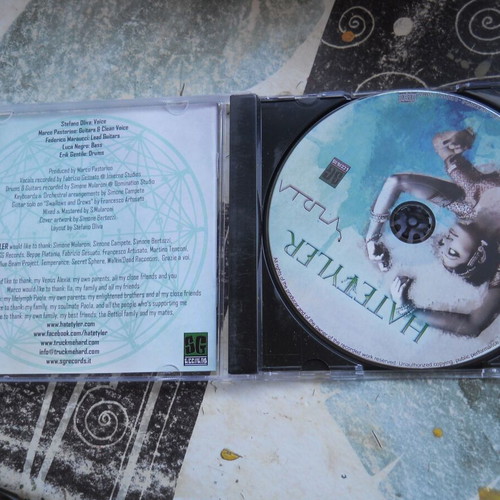 HateTyler Vidia CD album, metal