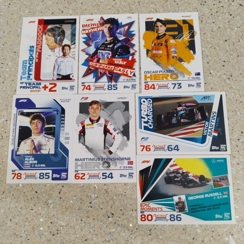 F1 2024 cards new, sold together