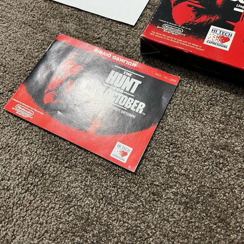 The Hunt for Red October used Nintendo NES game
