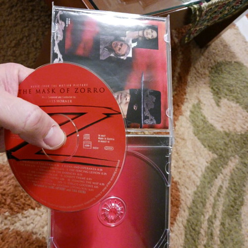 The Mask of Zorro OST CD used
