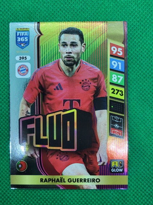 Κάρτα R. Guerreiro Fluo Panini FIFA 365 Adrenalyn XL 2024-2025 καινούργιο