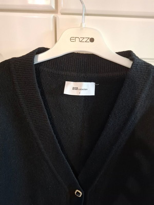 BSB Black Cardigan with Buttons new, size L