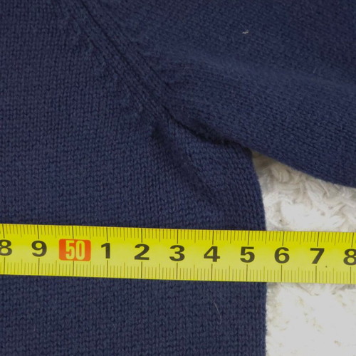 Tommy Hilfiger Premium Cotton men's sweater dark blue XL like new