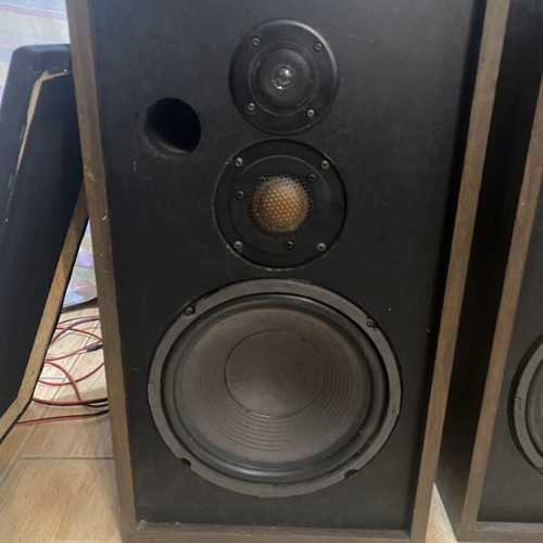 Pioneer Project 100A vintage speakers pair with 10” woofer used