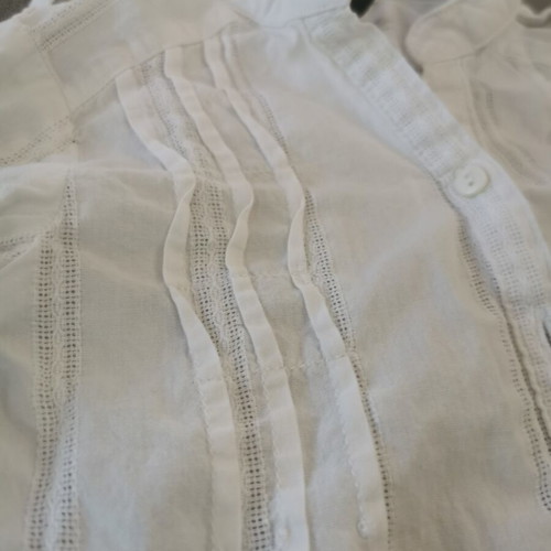 Zara kids shirt size 98 like new, white