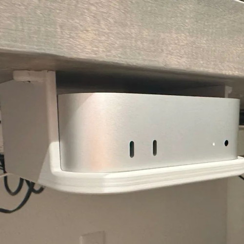 Mac Mini M4 desk mount base made to order