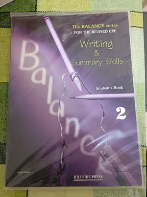 Balance series for revised CPE Writing & Summary Skills new