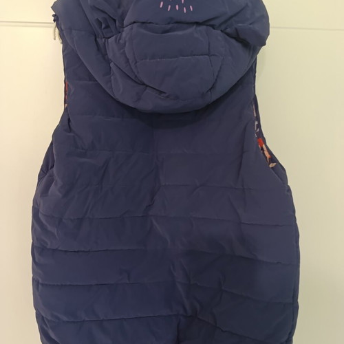 Dpam Sleeveless Jacket refurbished, size 8 years, purple