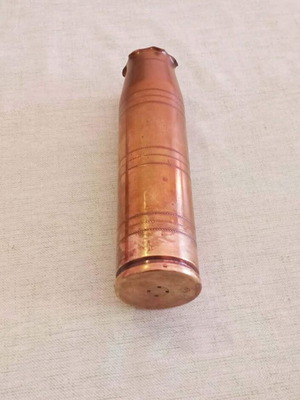 Ιταλικός αντιαεροπορικός κάλυκας SMI 20mm μεταχειρισμένος, 1936, trench art