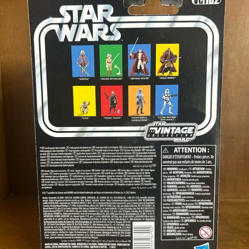 Star Wars Ahsoka Tano action figure new, sealed card 10cm
