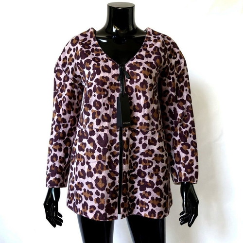 Pinko jacket new, pink leopard print, size IT42
