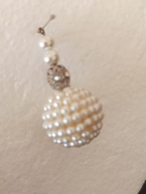 Keychain white, new, beautiful design