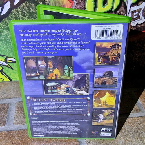 Myst III Exile Xbox Original mint