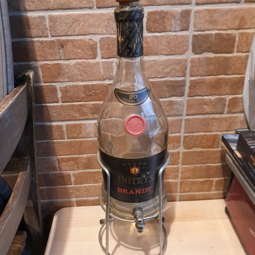 Botrys brandy bottle used with tap