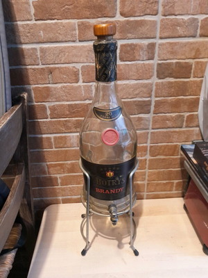 Botrys brandy bottle used with tap