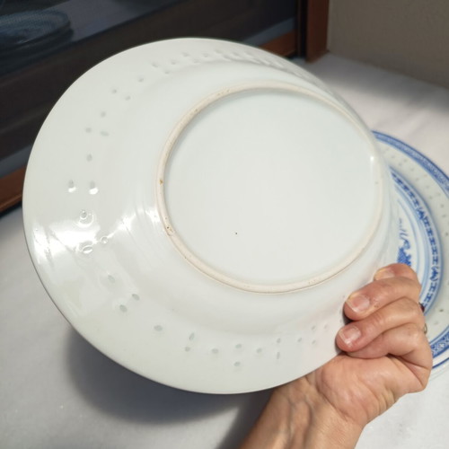 Oval platters like new, set of 4 with Chinese designs