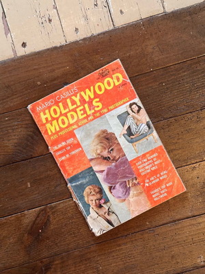 Mario Casilli Hollywood Models book used with sensual photographs